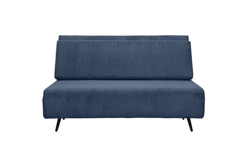 Sängsoffa Mallory Blå, Manchester/Metall/Trä - Blå, Manchester/Metall/Trä - Möbler - Vardagsrum - Bäddsoffor