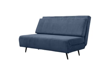 Sängsoffa Mallory Blå, Manchester/Metall/Trä