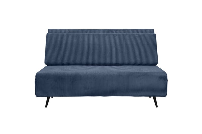 Sängsoffa Mallory Blå, Manchester/Metall/Trä - Blå, Manchester/Metall/Trä - Möbler - Vardagsrum - Bäddsoffor