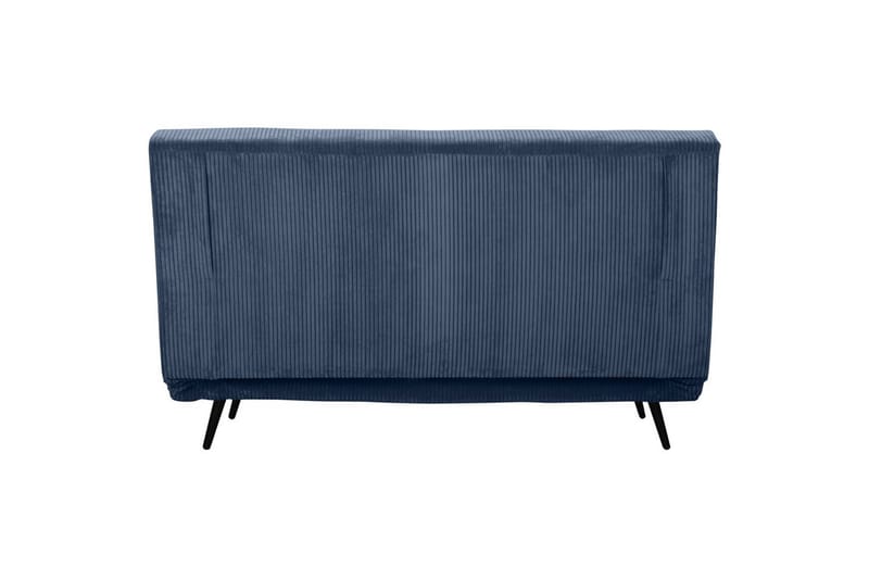 Sängsoffa Mallory Blå, Manchester/Metall/Trä - Blå, Manchester/Metall/Trä - Möbler - Vardagsrum - Bäddsoffor