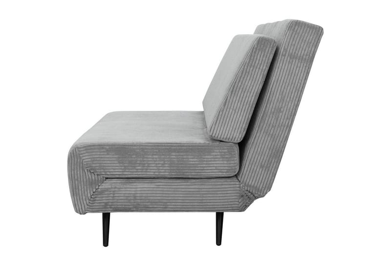 Sängsoffa Mallory Grå, Manchester/Metall/Trä - Grå, Manchester/Metall/Trä - Möbler - Vardagsrum - Bäddsoffor