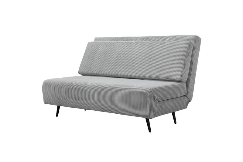 Sängsoffa Mallory Grå, Manchester/Metall/Trä - Grå, Manchester/Metall/Trä - Möbler - Vardagsrum - Bäddsoffor