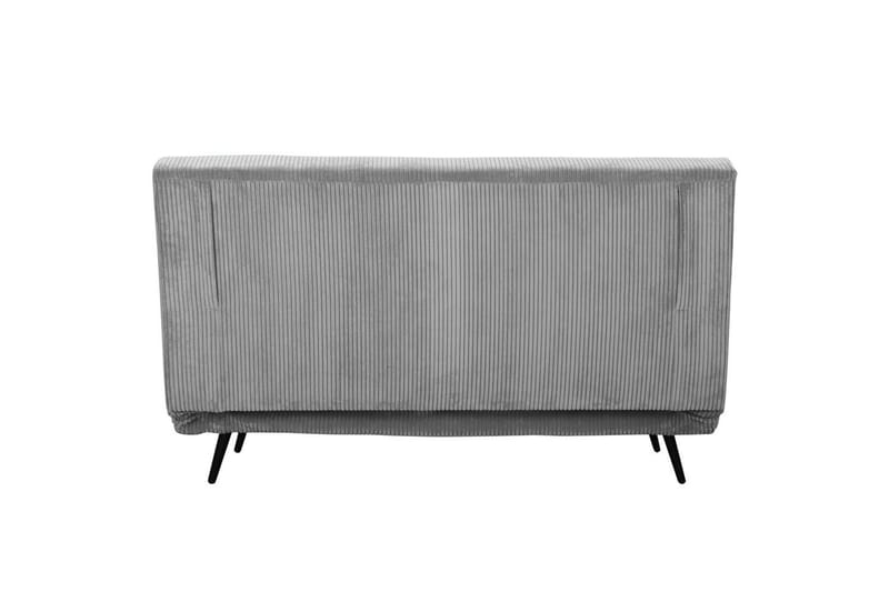 Sängsoffa Mallory Grå, Manchester/Metall/Trä - Grå, Manchester/Metall/Trä - Möbler - Vardagsrum - Bäddsoffor