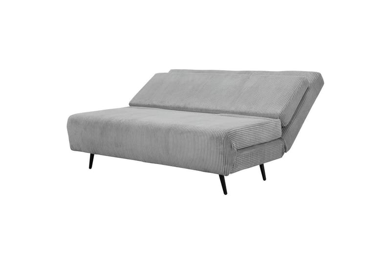 Sängsoffa Mallory Grå, Manchester/Metall/Trä - Grå, Manchester/Metall/Trä - Möbler - Vardagsrum - Bäddsoffor