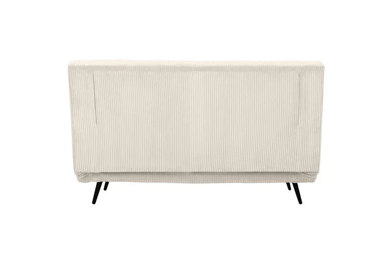 Sängsoffa Mallory Kräm, Manchester/Metall/Trä - Kräm, Manchester/Metall/Trä - Möbler - Vardagsrum - Bäddsoffor