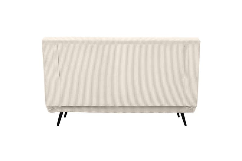 Sängsoffa Mallory Kräm, Manchester/Metall/Trä - Kräm, Manchester/Metall/Trä - Möbler - Vardagsrum - Bäddsoffor