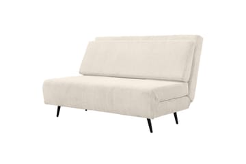 Sängsoffa Mallory Kräm, Manchester/Metall/Trä