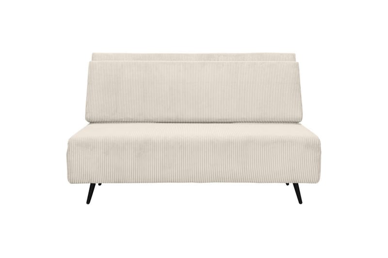 Sängsoffa Mallory Kräm, Manchester/Metall/Trä - Kräm, Manchester/Metall/Trä - Möbler - Vardagsrum - Bäddsoffor