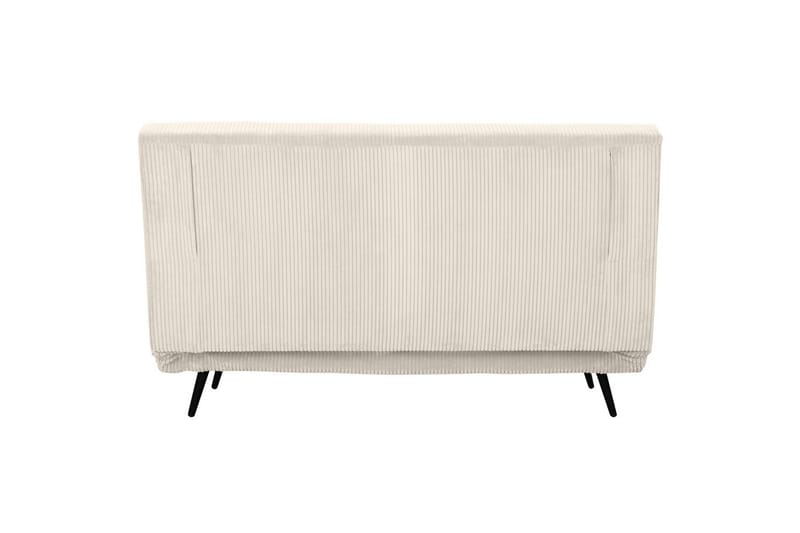 Sängsoffa Mallory Kräm, Manchester/Metall/Trä - Kräm, Manchester/Metall/Trä - Möbler - Vardagsrum - Bäddsoffor