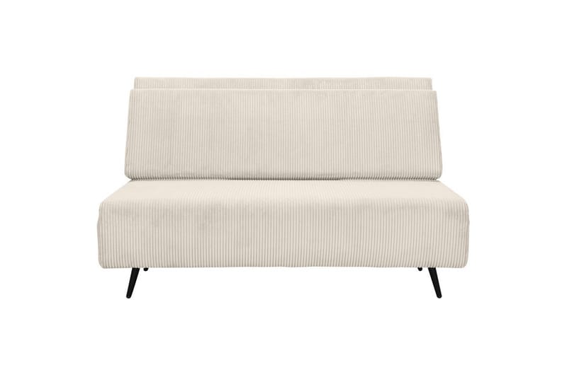 Sängsoffa Mallory Kräm, Manchester/Metall/Trä - Kräm, Manchester/Metall/Trä - Möbler - Vardagsrum - Bäddsoffor