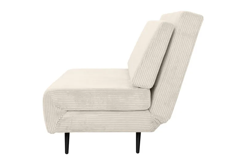 Sängsoffa Mallory Kräm, Manchester/Metall/Trä - Kräm, Manchester/Metall/Trä - Möbler - Vardagsrum - Bäddsoffor