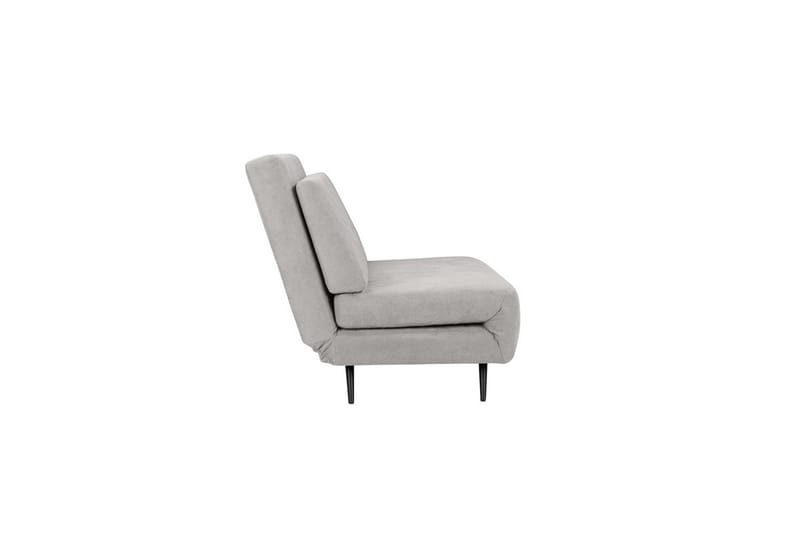 Sängsoffa Mallory Ljusgrå, Linnetyg/Metall/Trä - Ljusgrå, Linnetyg/Metall/Trä - Möbler - Vardagsrum - Bäddsoffor