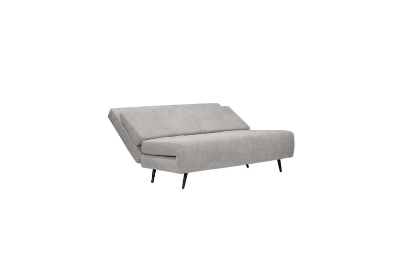 Sängsoffa Mallory Ljusgrå, Linnetyg/Metall/Trä - Ljusgrå, Linnetyg/Metall/Trä - Möbler - Vardagsrum - Bäddsoffor
