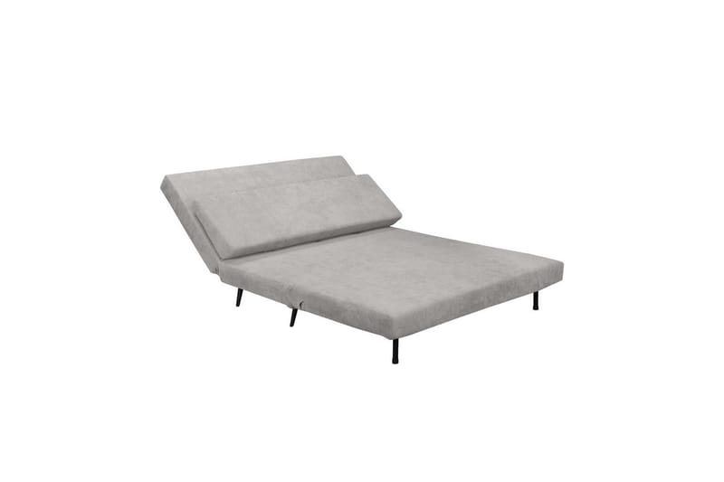 Sängsoffa Mallory Ljusgrå, Linnetyg/Metall/Trä - Ljusgrå, Linnetyg/Metall/Trä - Möbler - Vardagsrum - Bäddsoffor