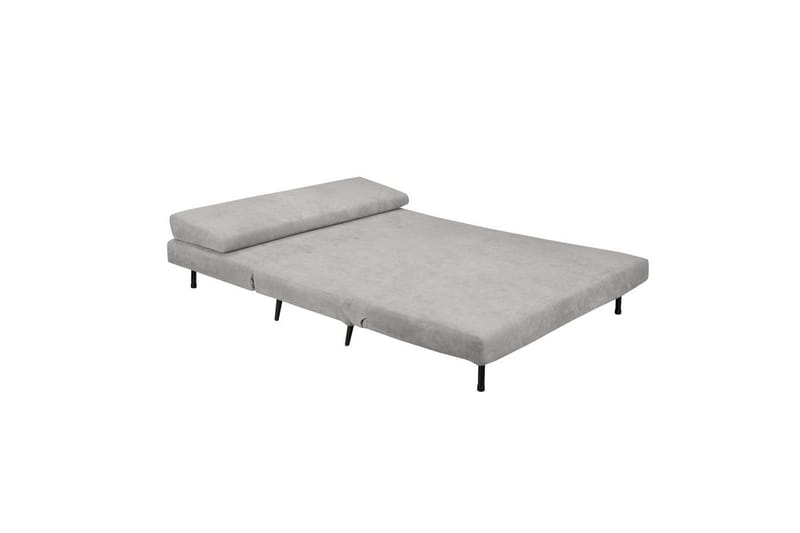 Sängsoffa Mallory Ljusgrå, Linnetyg/Metall/Trä - Ljusgrå, Linnetyg/Metall/Trä - Möbler - Vardagsrum - Bäddsoffor