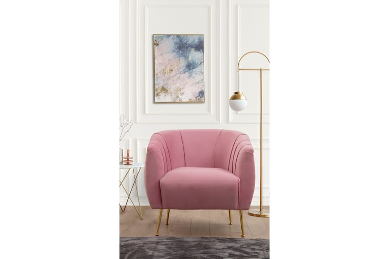 Caraquet Fåtölj - Rosa - Möbler - Vardagsrum - Fåtöljer