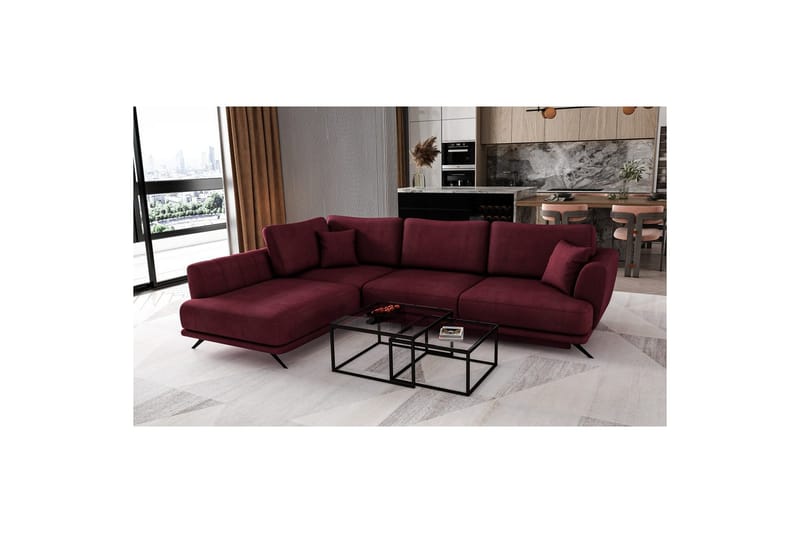 Sektion Eltap Larde 286x191x90 cm - Velvetmat 25, Vänster - Möbler - Vardagsrum - Bäddsoffor