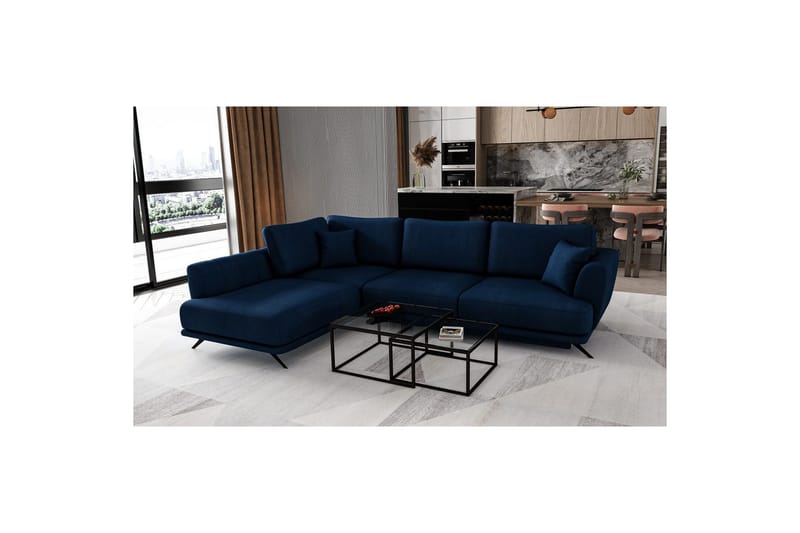 Sektion Eltap Larde 286x191x90 cm - Velvetmat 40, Vänster - Möbler - Vardagsrum - Bäddsoffor