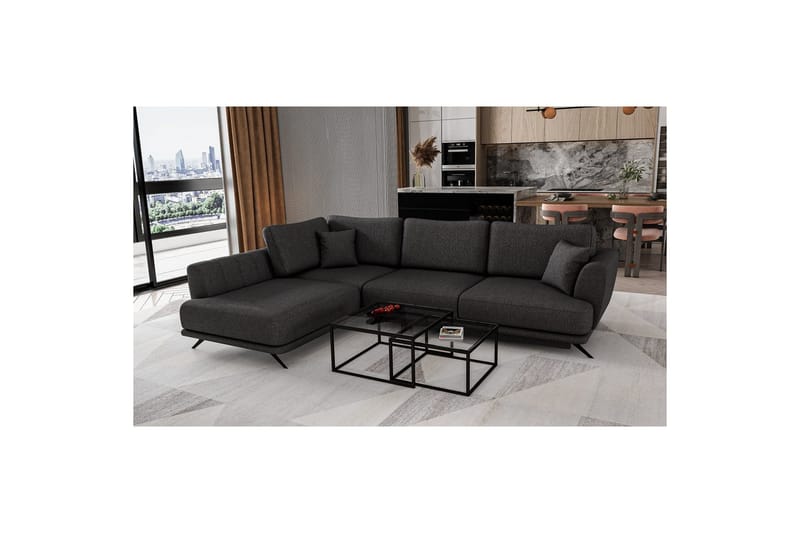 Sektion Eltap Larde 286x191x90 cm - Vero 5, Vänster - Möbler - Vardagsrum - Bäddsoffor