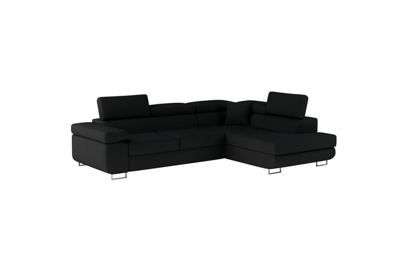 Sektionssoffa Eltap Anton 272x203x85 cm - Sawana 14, Svart, Höger - Möbler - Vardagsrum - Bäddsoffor