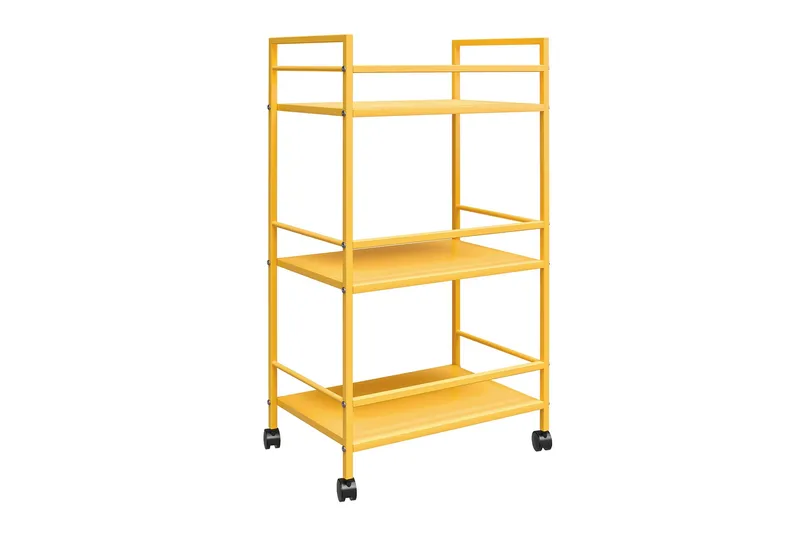 Cache Drinkvagn 43x29 cm Gul - Novogratz - Möbler - Vardagsrum - Serveringsvagn & drinkvagn