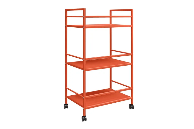 Cache Drinkvagn 43x29 cm Orange - Novogratz - Möbler - Vardagsrum - Serveringsvagn & drinkvagn