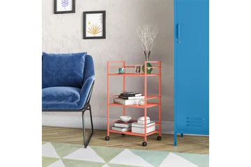 Cache Drinkvagn 43x29 cm Orange - Novogratz - Möbler - Vardagsrum - Serveringsvagn & drinkvagn