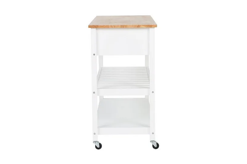 Navarino Serveringsvagn 48|120 cm - Vit - Möbler - Vardagsrum - Serveringsvagn & drinkvagn