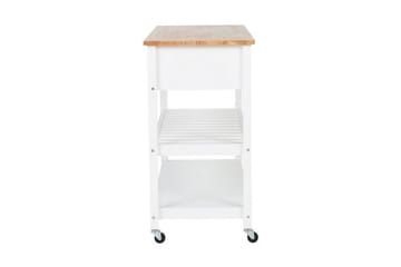 Navarino Serveringsvagn 48|120 cm - Vit - Möbler - Vardagsrum - Serveringsvagn & drinkvagn