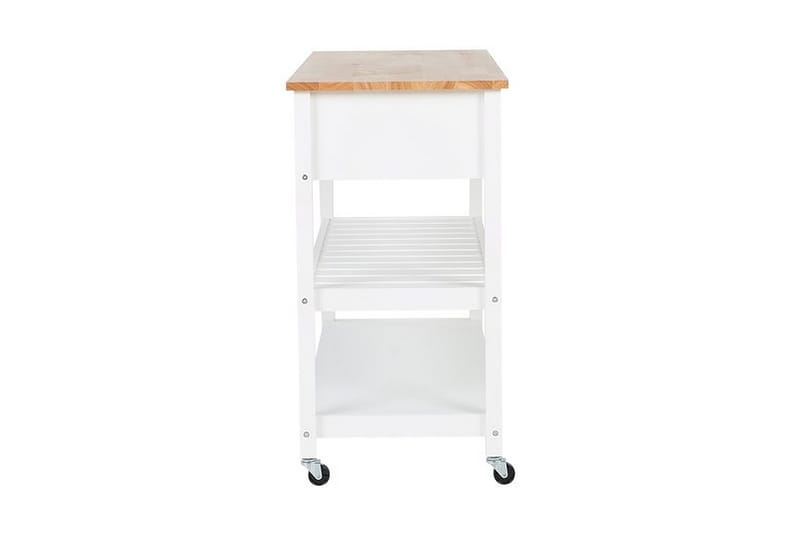 Navarino Serveringsvagn 48|120 cm - Vit - Möbler - Vardagsrum - Serveringsvagn & drinkvagn
