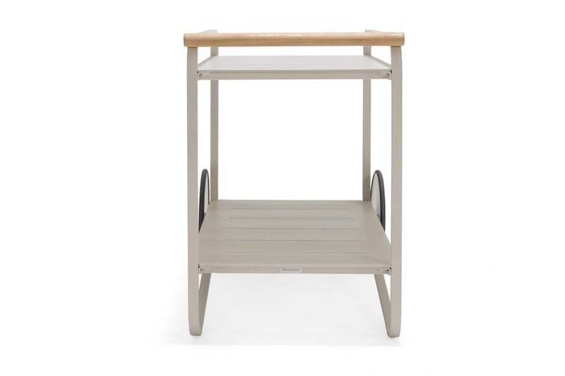 Portals Rullbord 92 cm - Vit/trä - Möbler - Vardagsrum - Serveringsvagn & drinkvagn