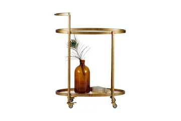 Zemuly Rullvagn 67 cm - Antik Mässing - Möbler - Vardagsrum - Serveringsvagn & drinkvagn