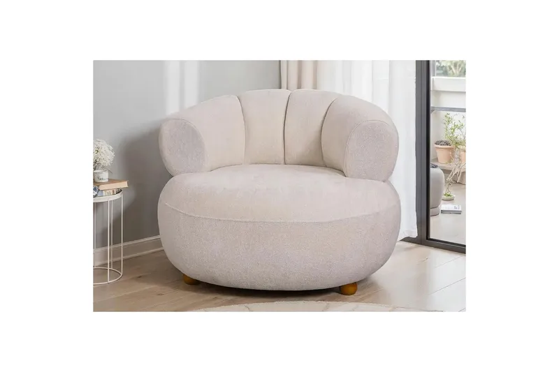 Seylor Fåtölj - Vit - Möbler - Vardagsrum - Fåtöljer