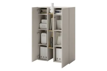 Sigmana Möbelset För Vardagsrum - Ljusgrå/Brun/Beige - Möbler - Vardagsrum - Möbelset för vardagsrum