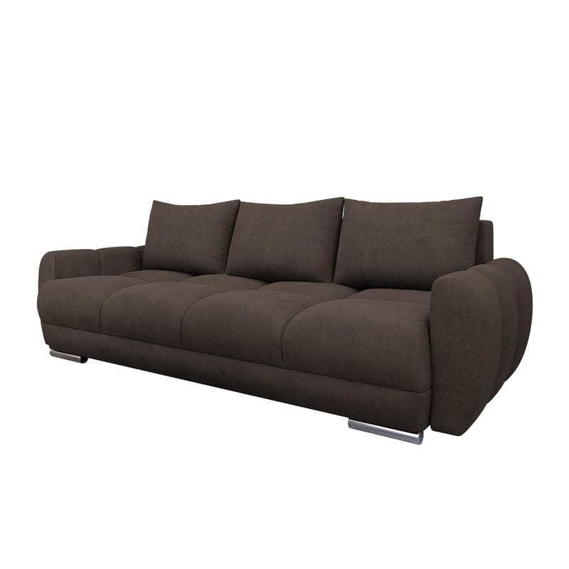 Simerly 3-sits Soffa, brun