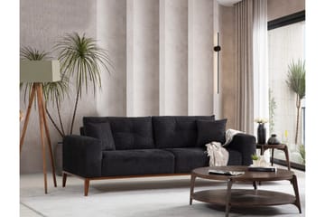 Sinor Bäddsoffa 4-sits - Antracit - Möbler - Vardagsrum - Bäddsoffor - 4-sits bäddsoffa