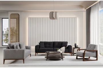 Sinor Bäddsoffa 4-sits - Antracit - Möbler - Vardagsrum - Bäddsoffor - 4-sits bäddsoffa