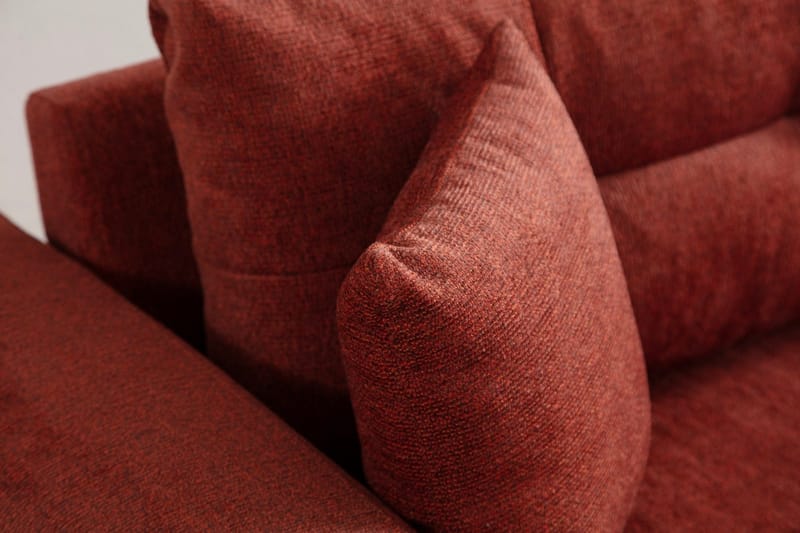 Sinor Bäddsoffa 4-sits - Röd - Möbler - Vardagsrum - Bäddsoffor - 4-sits bäddsoffa