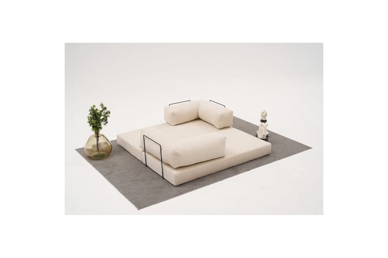 Soffa med 3 sittplatser Selorbury Soffa Grädde - Grädde - Möbler - Vardagsrum - Bäddsoffor