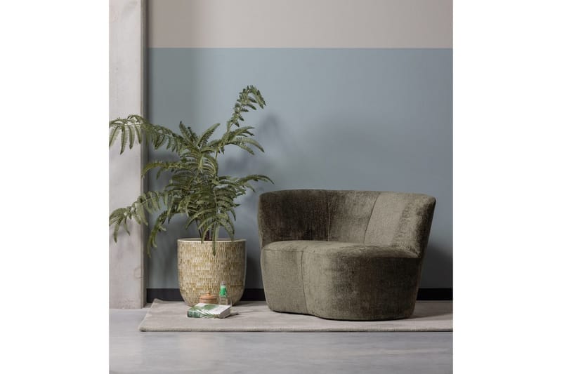 Soffa Stone - Varm Grön, Vänster - Möbler - Vardagsrum - Soffor