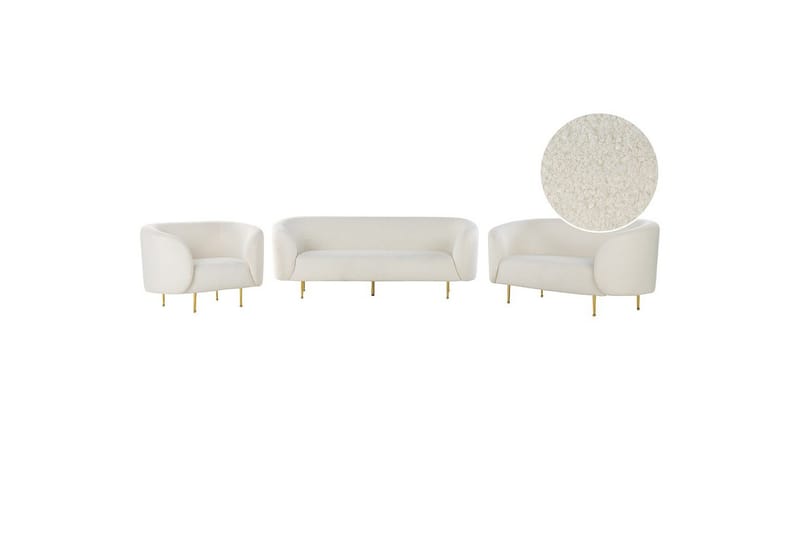 6-sits Soffgrupp Loen Vit - Vit - Möbler - Vardagsrum - Soffgrupper