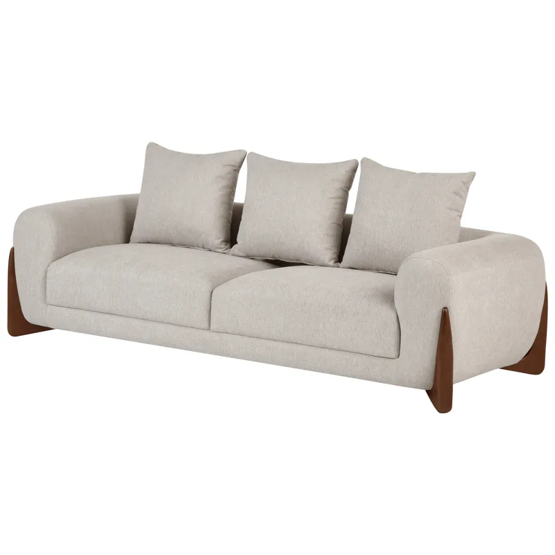 Soffgrupp 6-sits Vinliden - Taupe - Möbler - Vardagsrum - Soffgrupper