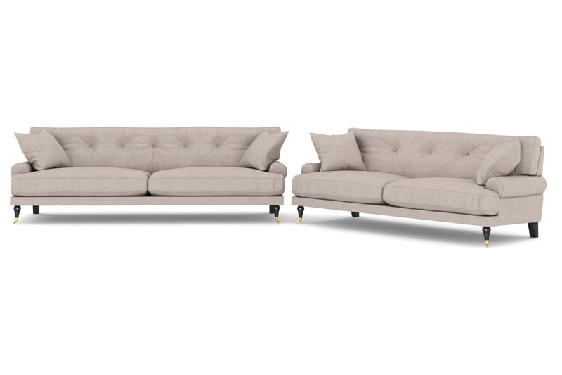 Andrew 3-sits Tygsoffa - Beige - Möbler - Vardagsrum - Soffgrupper - Howard soffgrupp
