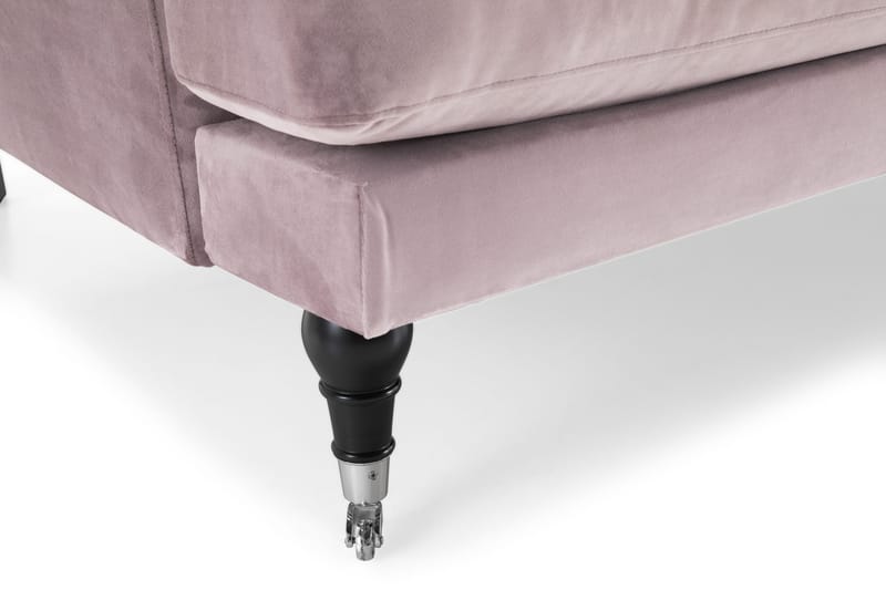 Andrew Soffgrupp 2+1 Sammet - Lila - Möbler - Vardagsrum - Soffgrupper - Howard soffgrupp