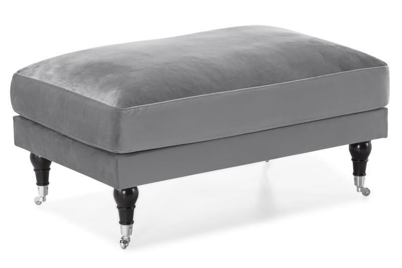 Andrew Soffgrupp 2+1 Sammet - Ljusgrå - Möbler - Vardagsrum - Soffgrupper - Howard soffgrupp