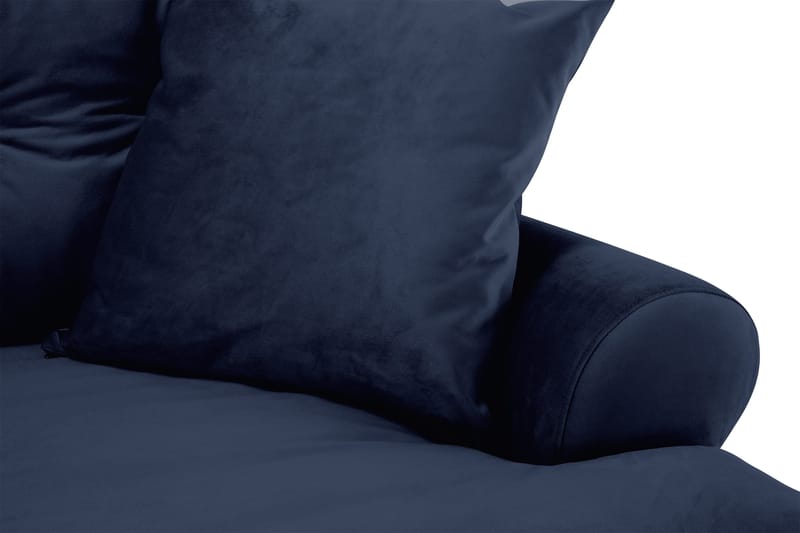 Andrew Soffgrupp 3+1 Sammet - Blå - Möbler - Vardagsrum - Soffgrupper - Howard soffgrupp