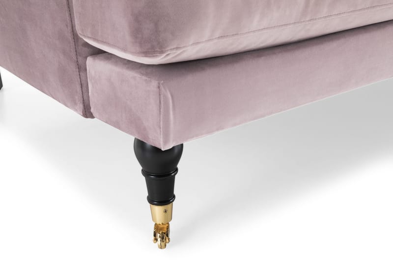 Andrew Soffgrupp 3+1 Sammet - Lila - Möbler - Vardagsrum - Soffgrupper - Howard soffgrupp