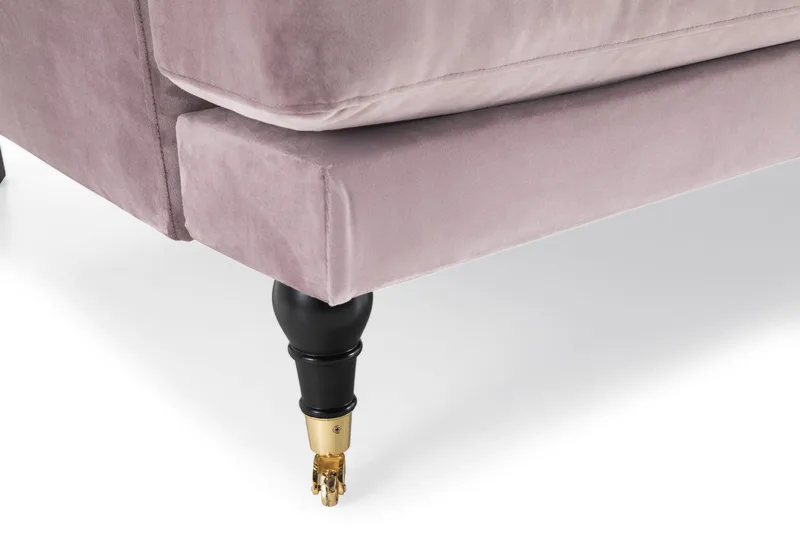 Andrew Soffgrupp 3+2 Sammet - Lila - Möbler - Vardagsrum - Soffgrupper - Howard soffgrupp