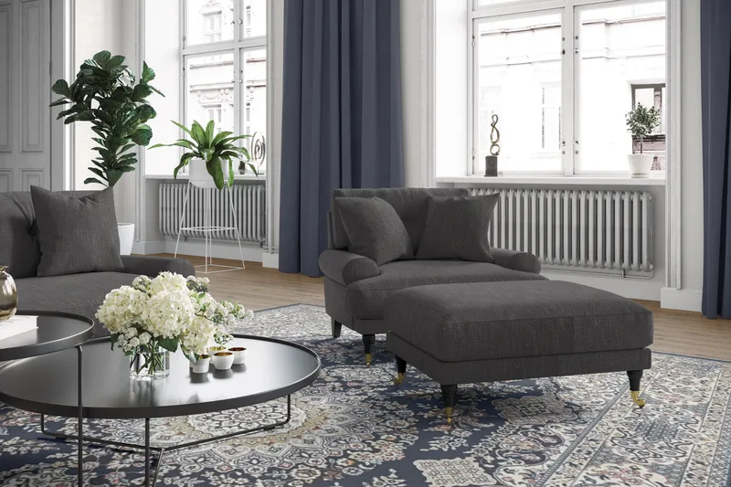 Andrew Soffgrupp 3+2+1 - Mörkgrå - Möbler - Vardagsrum - Soffgrupper - Howard soffgrupp