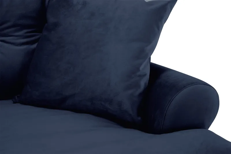 Andrew Soffgrupp 3+2+1 Sammet - Blå - Möbler - Vardagsrum - Soffgrupper - Howard soffgrupp